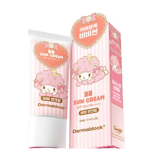 [DAISO] Dermablock BB Sun Cream SPF50+/PA++++35ml (My Sweet Piano)